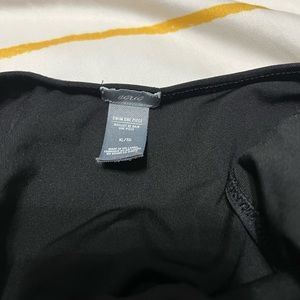 Aerie One Piece SwimSuit Black